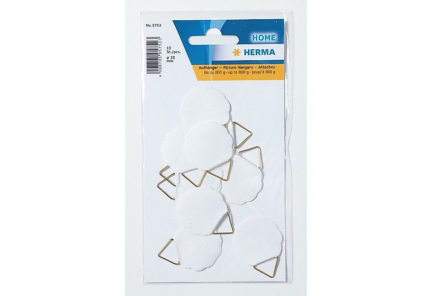 HERMA Einzelrahmen HERMA 79654 Bildaufhänger Durchmesser 30 mm, Shirting, w günstig online kaufen