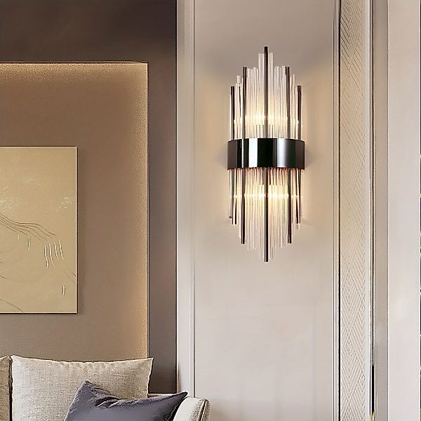 JDONG LED Wandleuchte Moderne Goldene Kristall günstig online kaufen