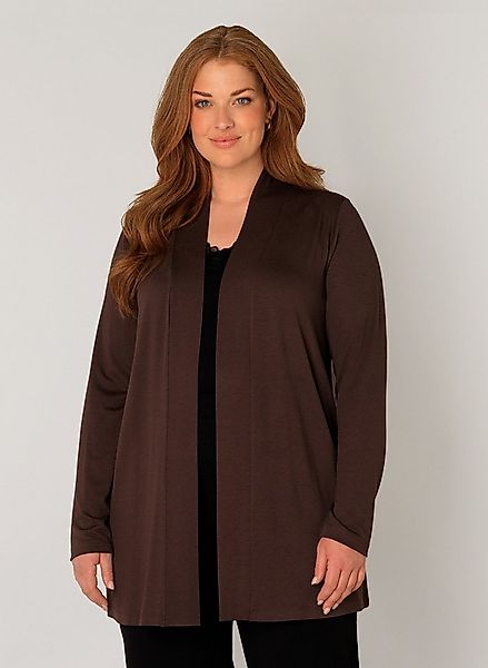 Base Level Curvy Strickjacke im verschlusslosen Design günstig online kaufen