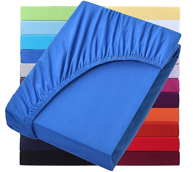 NatureMark Spannbettlaken Jersey Basic Spannbetttuch, 100% günstig online kaufen