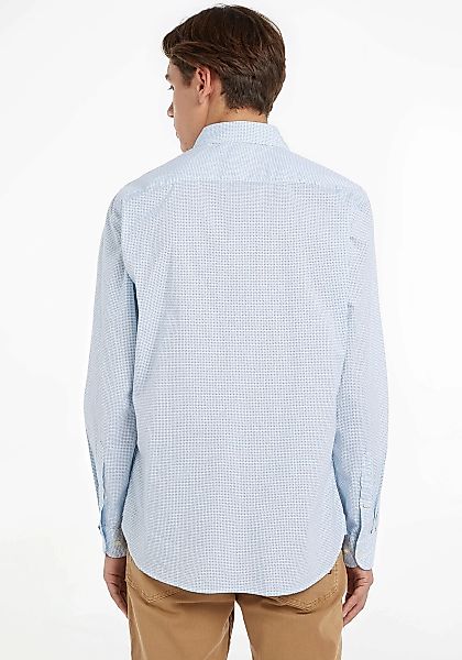 Tommy Hilfiger Langarmhemd NATURAL SOFT MINI PRT RF SHIRT günstig online kaufen