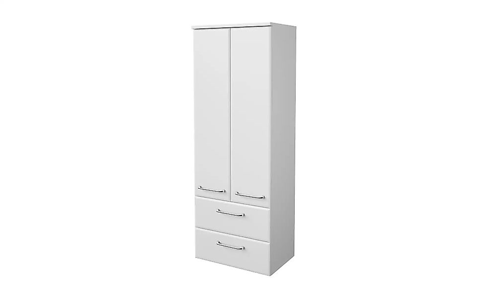 smart Midischrank Onda   ¦ weiß ¦ Maße (cm): B: 50 H: 136,1 T: 33.0 Schränk günstig online kaufen