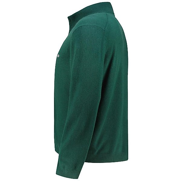 Gant Feinstrickjacke mit Lammwolle Farbe dunkelgrün Größe: 3XL günstig online kaufen