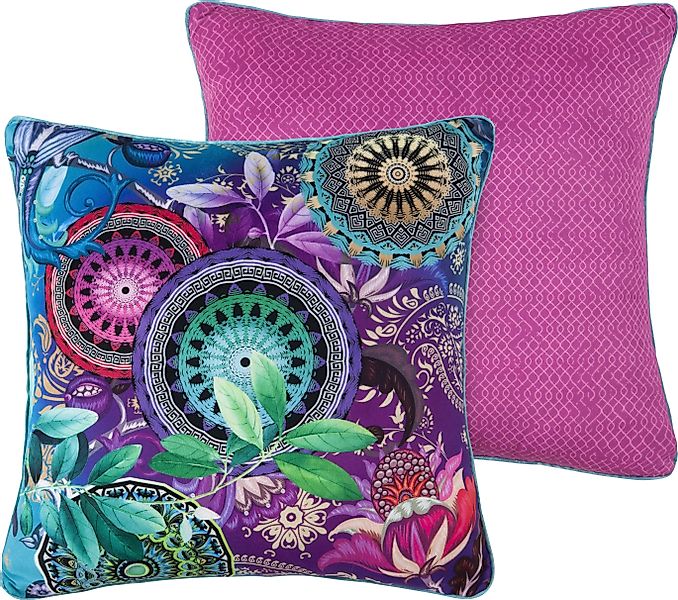 hip Dekokissen "Axelle" Mit Füllung, 1 Stück, Biese, 30x60, Wendeoptik, Wei günstig online kaufen