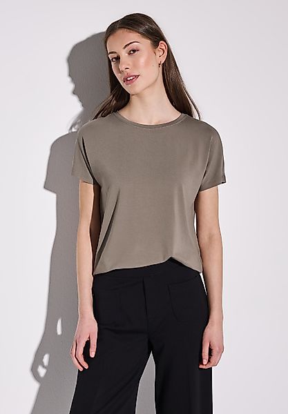 STREET ONE Shirttop "Style Crista", mit hängenden Schultern günstig online kaufen