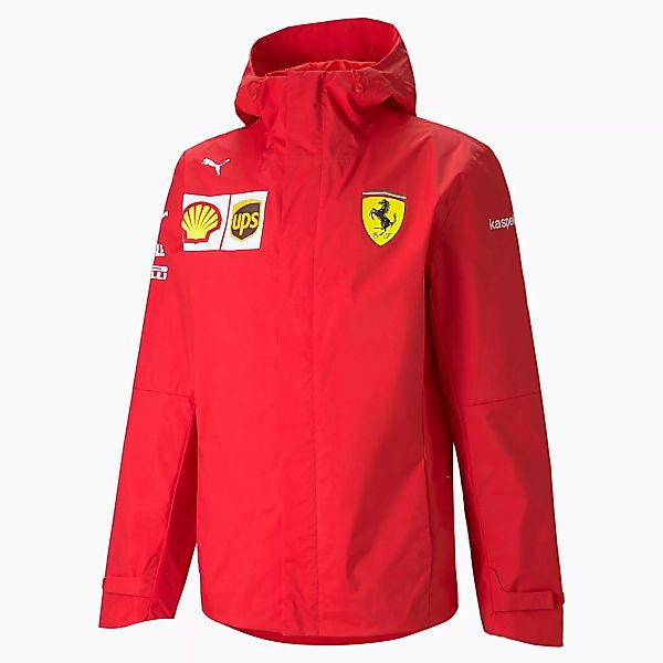 PUMA Ferrari Team Herren Gewebte Kapuzenjacke | Mit Aucun | Rot | Größe: XS günstig online kaufen