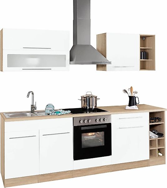 KOCHSTATION Küchenzeile »KS-Eton«, ohne E-Geräte, Breite 240 cm günstig online kaufen