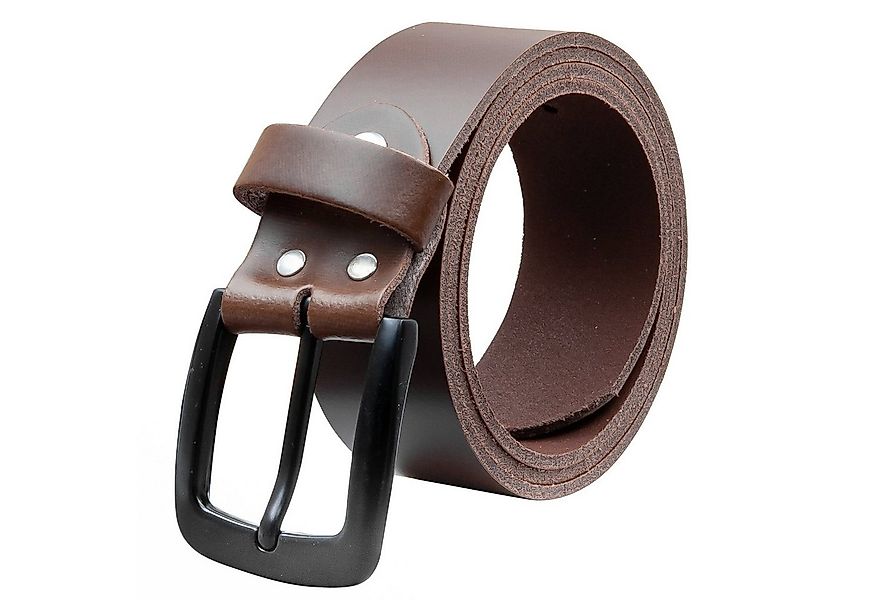 COLOGNEBELT Ledergürtel OM523-PL-Dunkelbraun MADE IN GERMANY, Dunkelbraun K günstig online kaufen