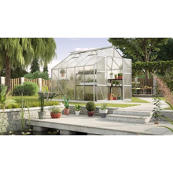 Vitavia Gewächshaus Uranus 8300 Alu 8,3 m² inkl. Fundament günstig online kaufen