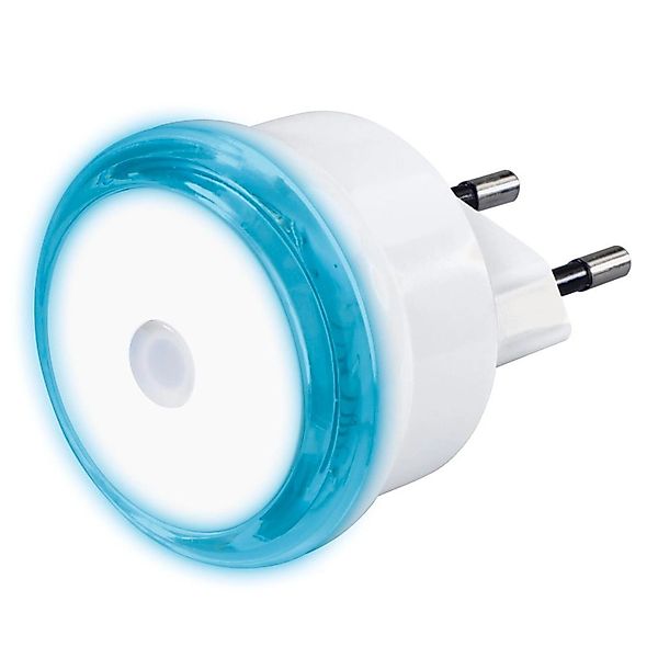 Hama LED-Nachtlicht Basic mit Stecker Dämmerungssensor Blau günstig online kaufen