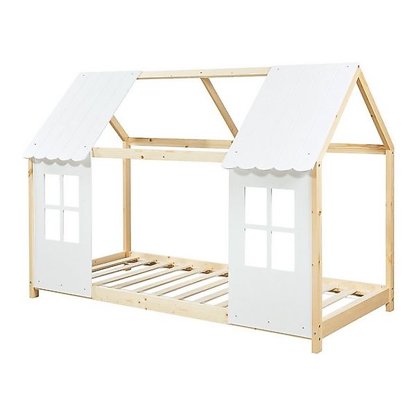 en.casa Kinderbett, »Tostedt« Halboffenes Design 90x200cm günstig online kaufen