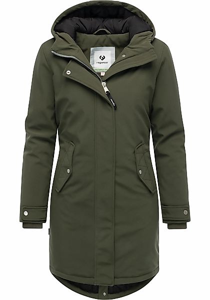 Ragwear Softshellmantel "Itiga" Wasserdichter Übergangsmantel mit Taillenzu günstig online kaufen