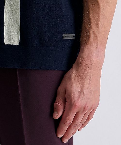 Pierre Cardin Poloshirt mit durchgehender Knopfleiste günstig online kaufen