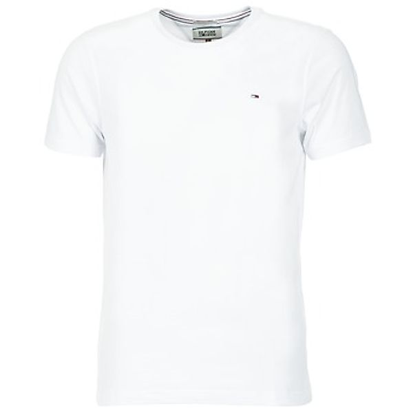 Tommy Jeans T-Shirt TJM ESSENTIAL SOLID TEE Regular Fit mit Rundhalsausschn günstig online kaufen