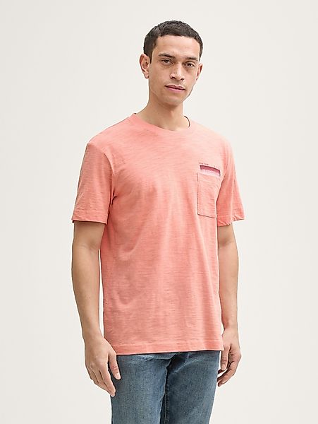 TOM TAILOR T-Shirt T-Shirt mit Brusttasche günstig online kaufen