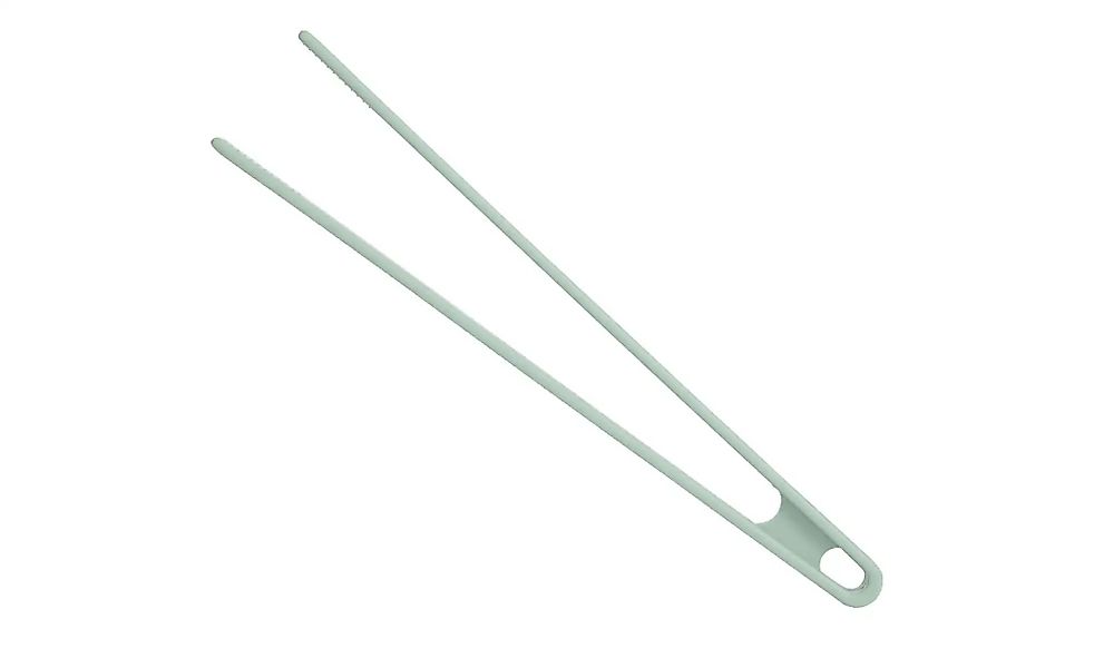 KHG Küchenzange   ¦ grün ¦ Silikon,Edelstahl ¦ Maße (cm): B: 5,5 H: 1,5 Küc günstig online kaufen