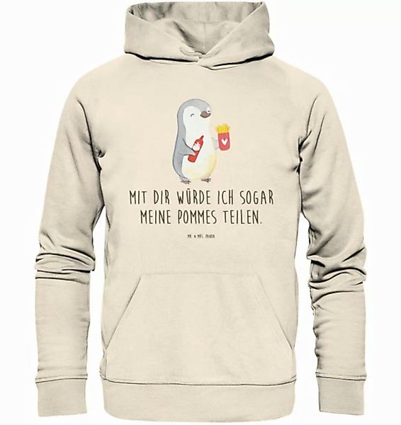 Mr. & Mrs. Panda Hoodie Pinguin Pommes Größe XS - Natural Raw - Geschenk, H günstig online kaufen