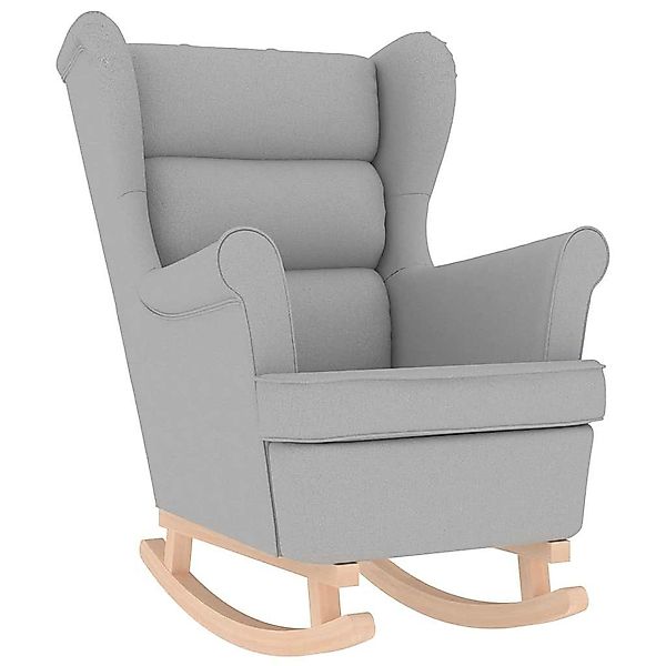 vidaXL Sessel Schaukelsessel Wolkengrau 74x90x102 cm günstig online kaufen