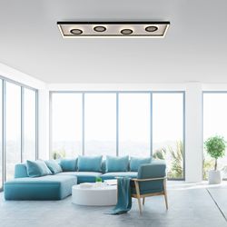 Paul Neuhaus Deckenleuchte »DUNE« LED-Board 1 Stk. warmweiß - kaltweiß CCT günstig online kaufen