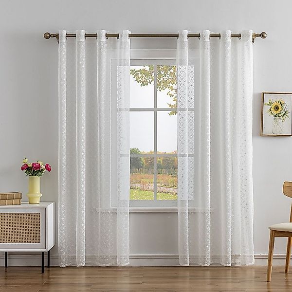 BYSURE Vorhang NF13WH00214, Öse (2 St), günstig online kaufen