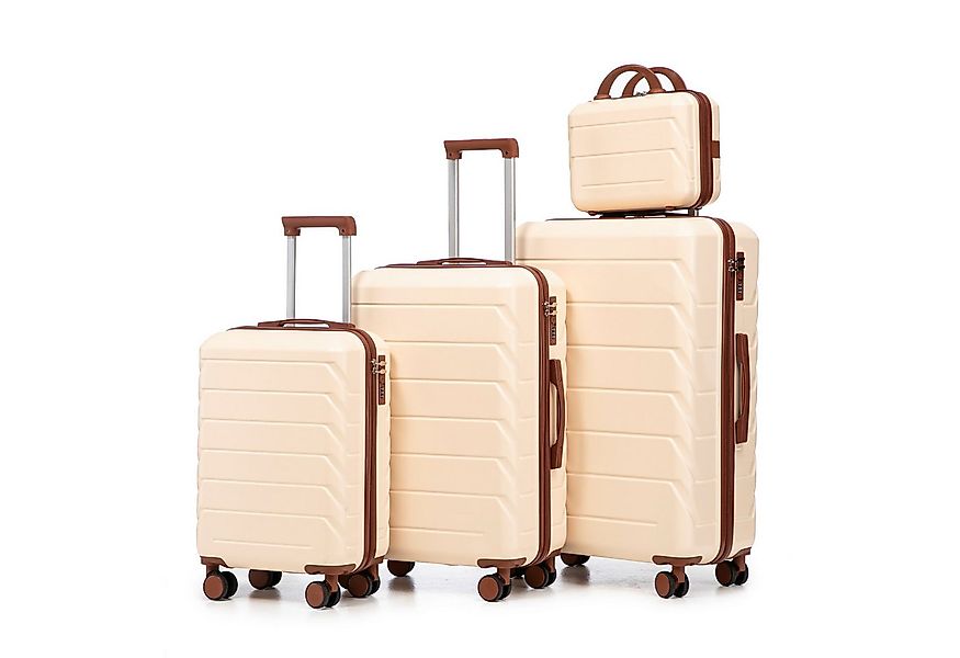i@home Kofferset ABS-Spinner-Kofferset 14"/19"/24"/28" 4-teiliges, (Große&m günstig online kaufen