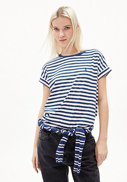 Armedangels T-Shirt IDAARA STRIPES T-Shirt aus Bio-Baumwolle Loose Fit günstig online kaufen