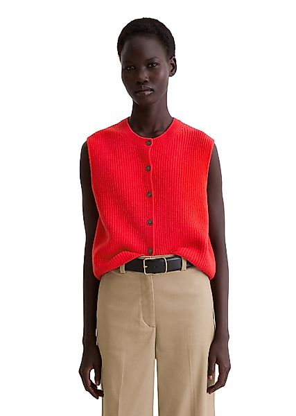 Marc OPolo Strickweste "aus weichem Merinowolle-Mix" günstig online kaufen