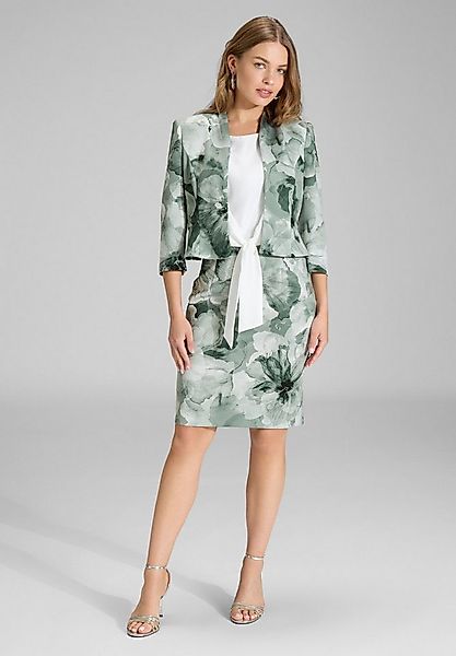 SWING Jackenblazer - Taillierte Jacke aus bedrucktem Scuba Figurbetonte Pas günstig online kaufen