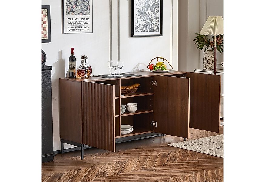 MODFU Sideboard Mid Century Modern Dekorativer Schrank (Kommode, Anrichte, günstig online kaufen