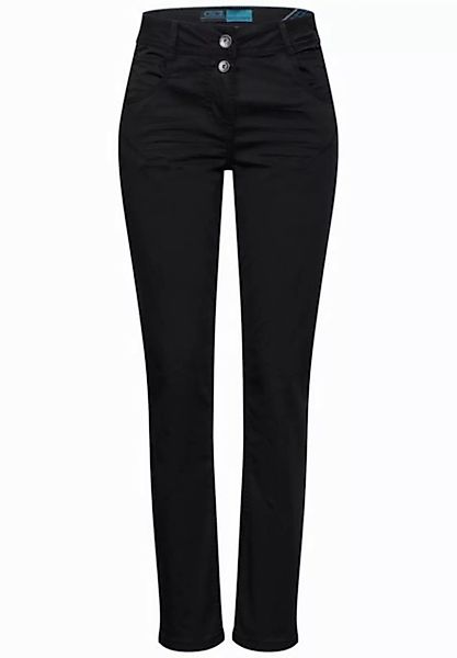 Cecil Stoffhose – Casual Fit mit Mid Waist und Slim Legs günstig online kaufen