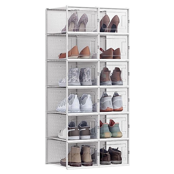 SONGMICS Schuhbox Aufbewahrungsboxen 8st/12st, für Schuhe günstig online kaufen