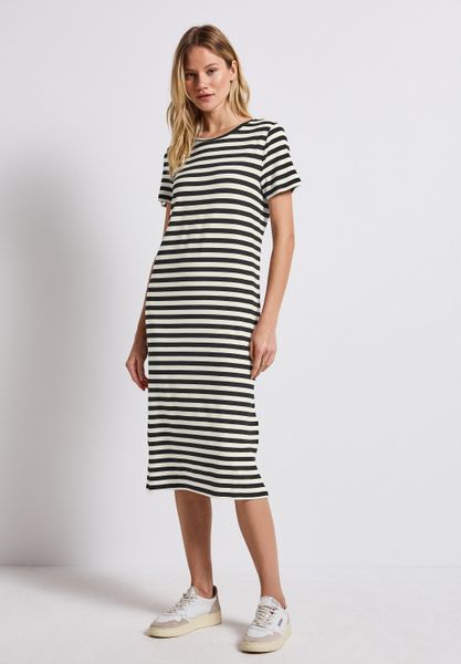 STREET ONE Shirtkleid Ohne Taschen mit Rundhalsausschnitt günstig online kaufen