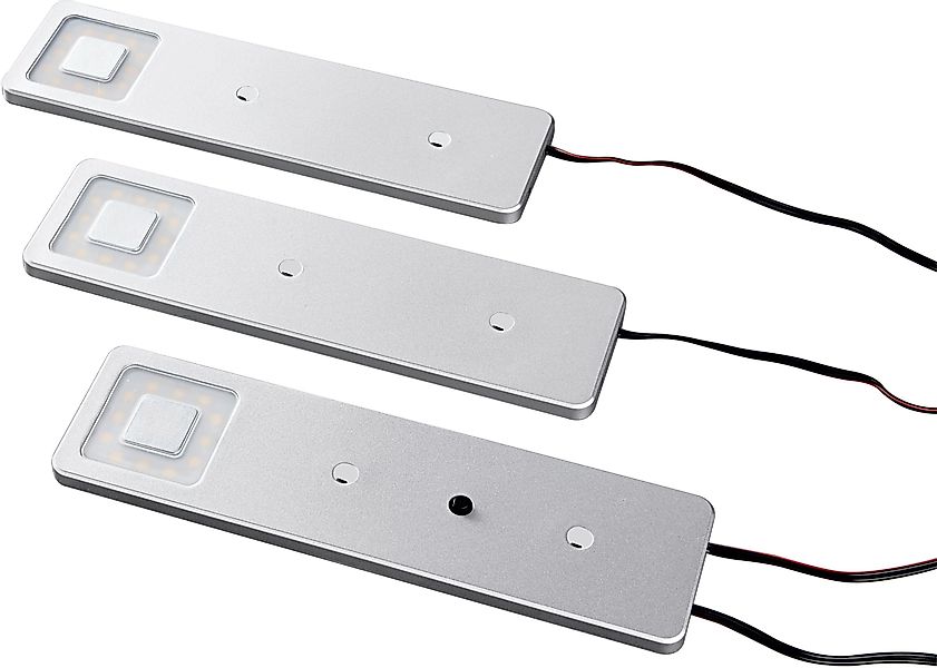 HEITRONIC Unterschrankleuchte Imola, 3er Set anschlussfertig, günstig online kaufen