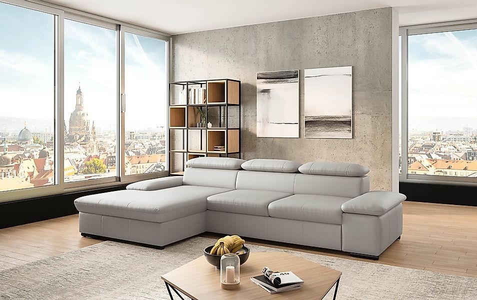 sit&more Ecksofa "Alcudia L-Form" wahlweise mit Bettfunktion günstig online kaufen