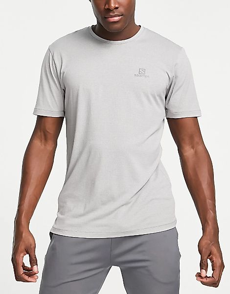Salomon – Agile Training – T-Shirt in Grau günstig online kaufen