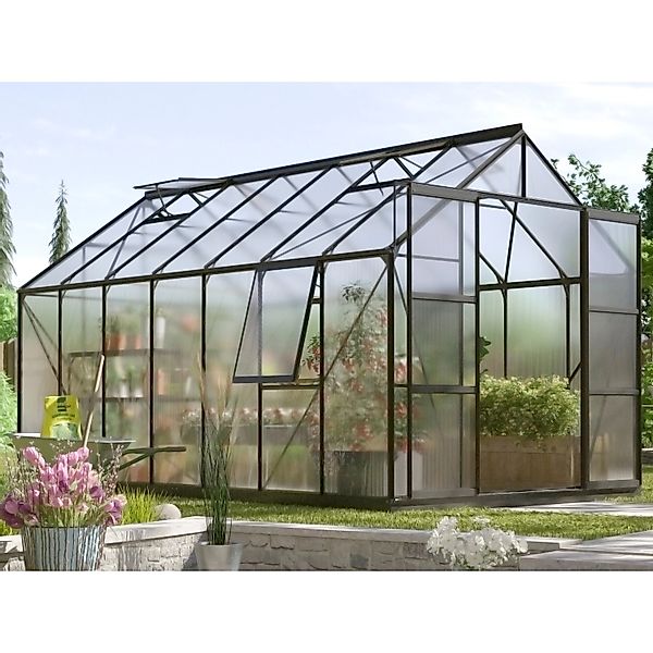Vitavia Gewächshaus Jupiter 11500 Schwarz 11,5 m² günstig online kaufen