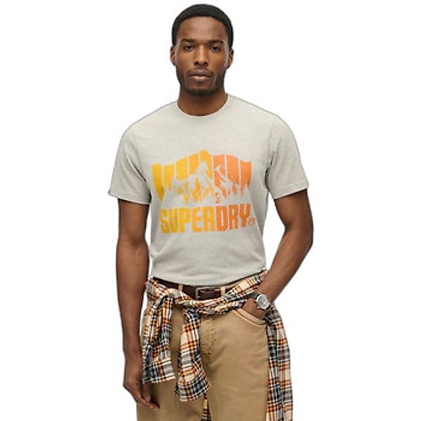 Superdry  T-Shirt T-shirt  Mountain Rainbow günstig online kaufen