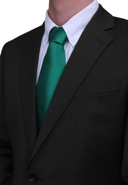 Fabio Farini Krawatte einfarbige Herren Schlips günstig online kaufen