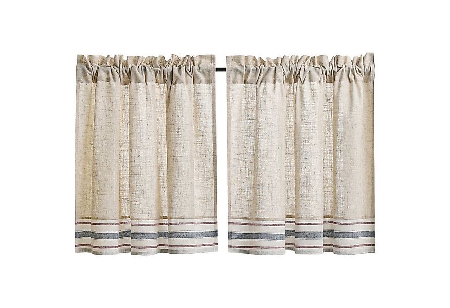 Joyswahl Scheibengardine Slike (2 St), Stangendurchzug, halbtransparent, La günstig online kaufen