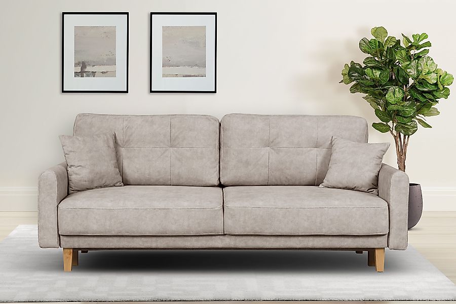 Home affaire 3-Sitzer TRIPLO optionale Schlafsofa günstig online kaufen