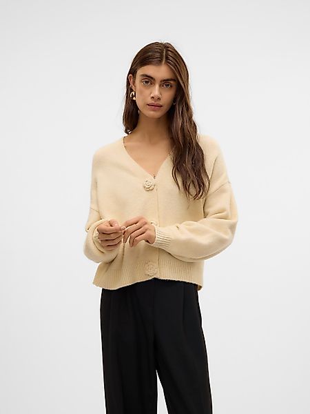 Vero Moda Strickjacke VMCECILY LS V-NECK günstig online kaufen