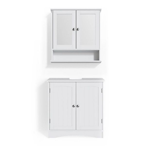 Vicco Badmöbel-Set Bianco, Weiß, 2 Teile, (2-St., 2er Set) günstig online kaufen