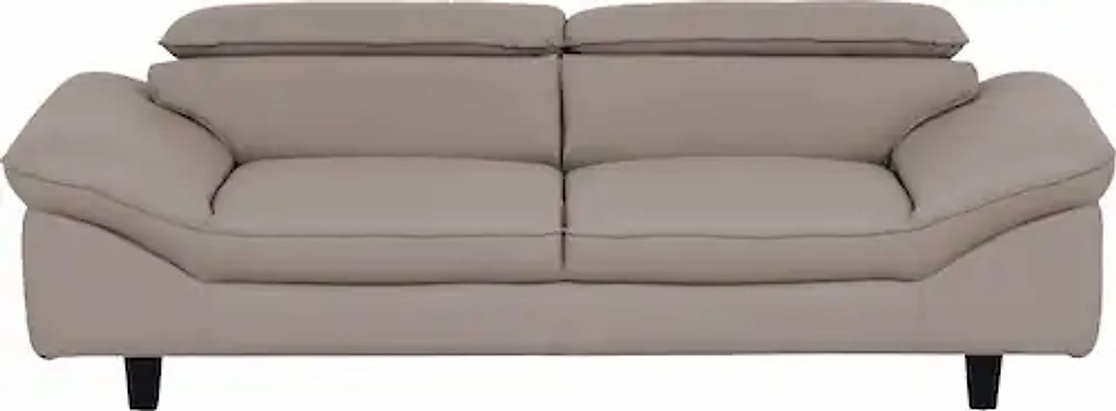 Home affaire 3-Sitzer »Pilot« Big-Sofa mit Kopfteilverstellung günstig online kaufen