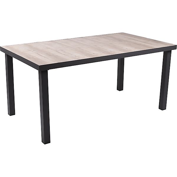 Garden Pleasure RANA Rechteckig Dunkelgrau 90 cm x 162 cm günstig online kaufen