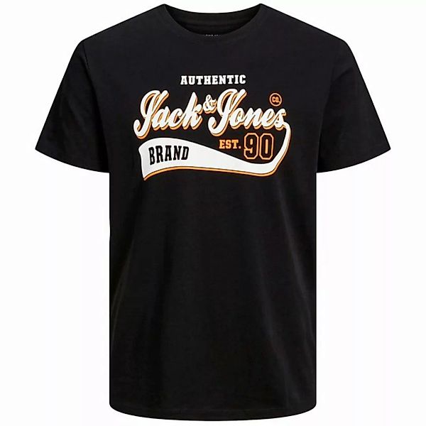 Jack & Jones Rundhalsshirt Große Größen Herren T-Shirt schwarz Jack&Jones P günstig online kaufen