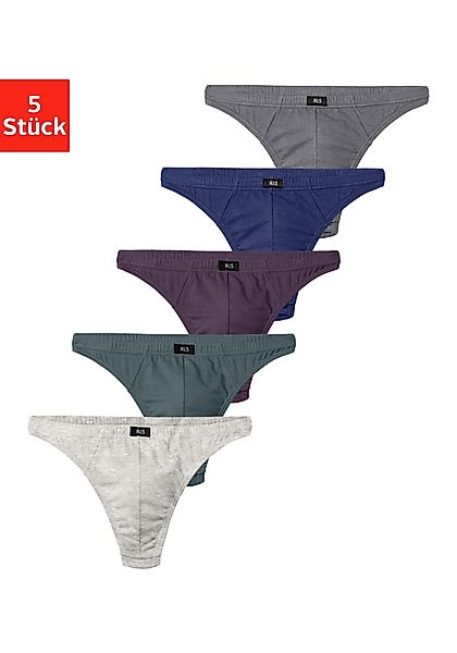 H.I.S String "Herren Unterhose", (Packung, 5 St.), in Baumwollstretch-Quali günstig online kaufen