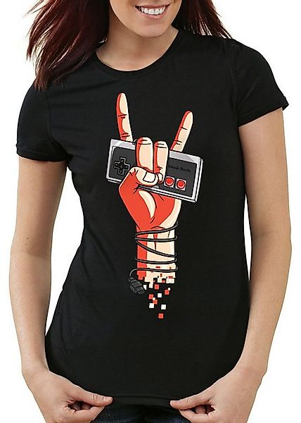 style3 T-Shirt Classic Rock nes controller gamepad 8-Bit konsole gamer günstig online kaufen