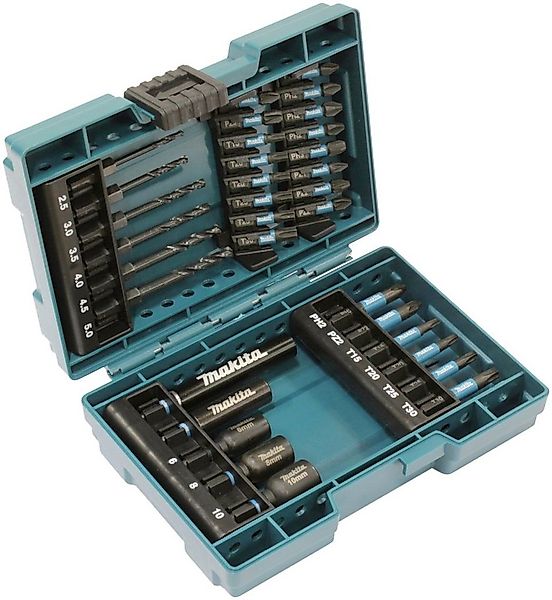 Makita Bohrer- und Bitset B-66896, Set, 33-St., 33-tlg., inkl. Aufbewahrung günstig online kaufen