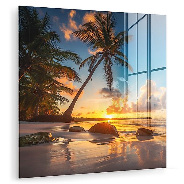 MuchoWow Acrylglasbild Strand - Meer - günstig online kaufen
