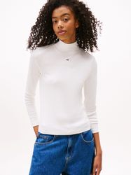 Tommy Jeans Langarmshirt TJW ESSENTIAL MOCK günstig online kaufen